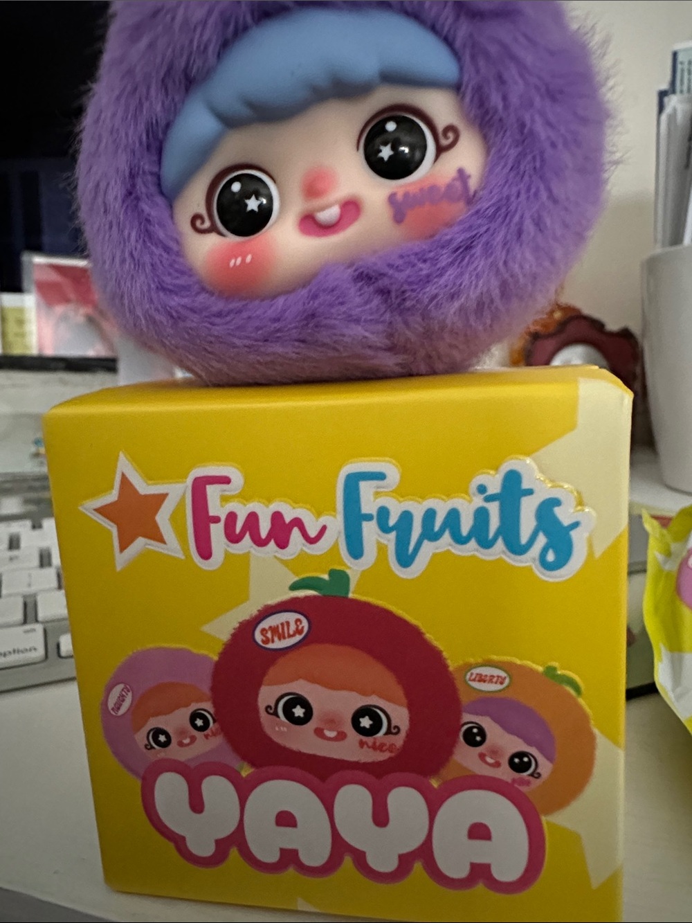 Fun Fruits Yaya Purple Plush Toy by Fun Fruits